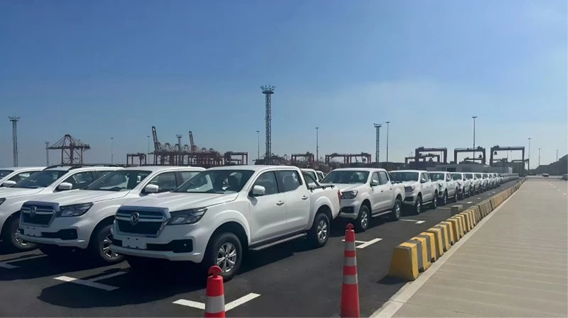 ro-ro-shipping-pickup-truck-fleet-export