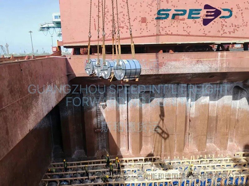 lifting-steel-coils-break-bulk-tianjin